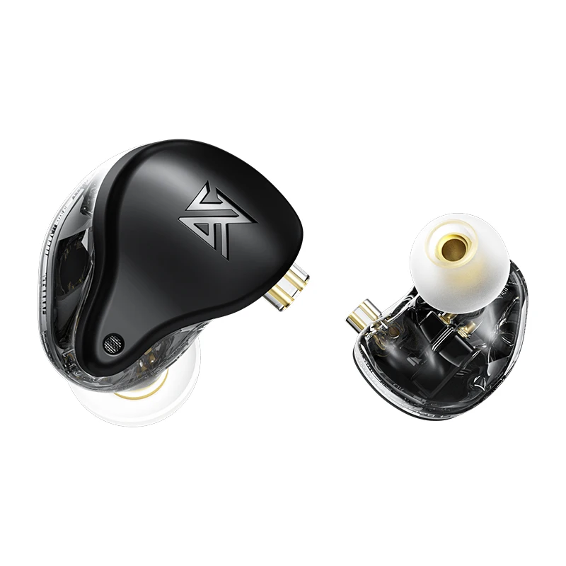 

KZ AST Earphones HIFI Bass In Ear Monitor 24 Unit Balanced Armature Headphones Noise Cancelling Headset Support Bluetooth Module