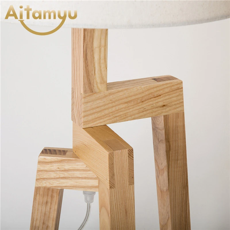 Скандинавский стол из цельного дерева прикроватный столик для спальни