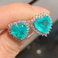 paraiba ear jewelry wedding dinner party accessories