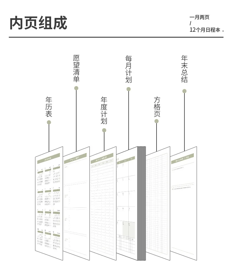 Блокнот школьный милый А4 kawaii тетрадь для упражнений cuadernos y libretas caderno альбом для зарисовок, планировщик, bullet journal defter diario