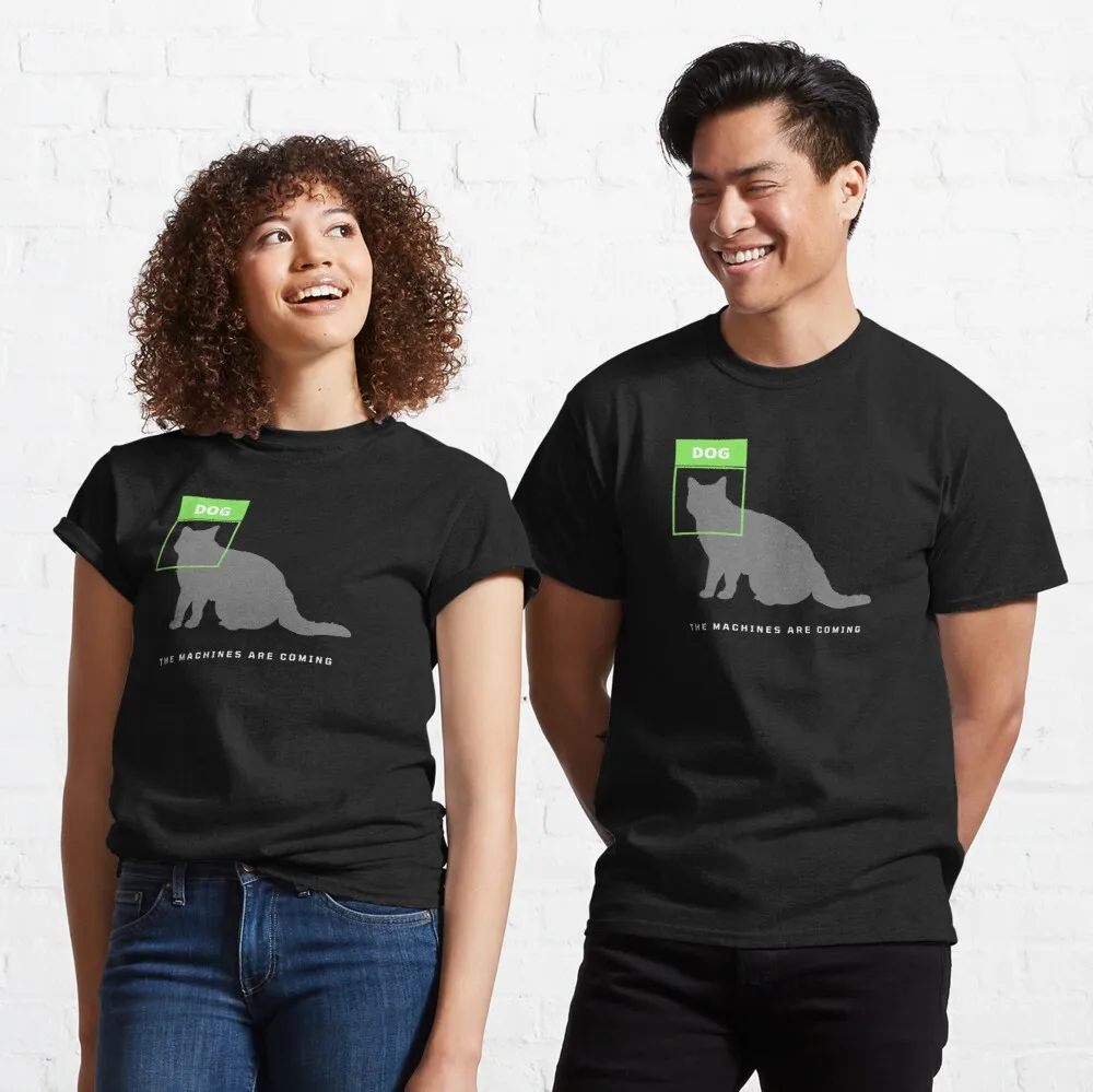 

Tops T Shirt Women The Machines are Coming II Classic T-Shirt