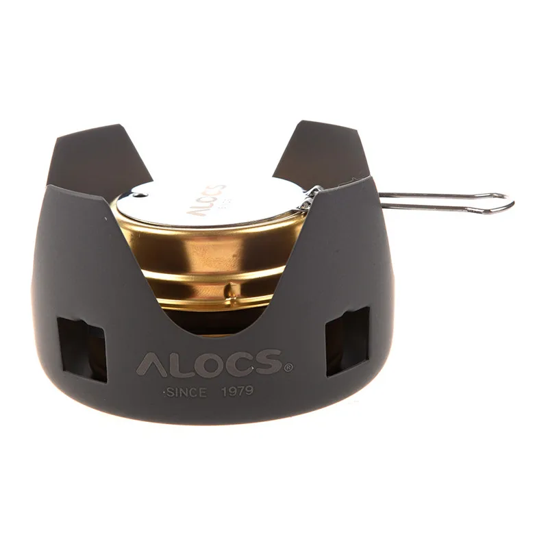 Alocs CS-B02 Ultralight Stainless New Outdoor Spirit Alcohol Liquid Solid Stoves Estufa De for Camping Hiking | Спорт и развлечения