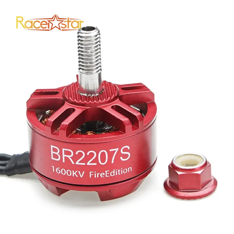 

Racerstar 2207 BR2207S Fire Edition 1600KV 2200KV 2500KV 3-6S Brushless Motor For FPV Racing Drone Quadcopter Spare Parts