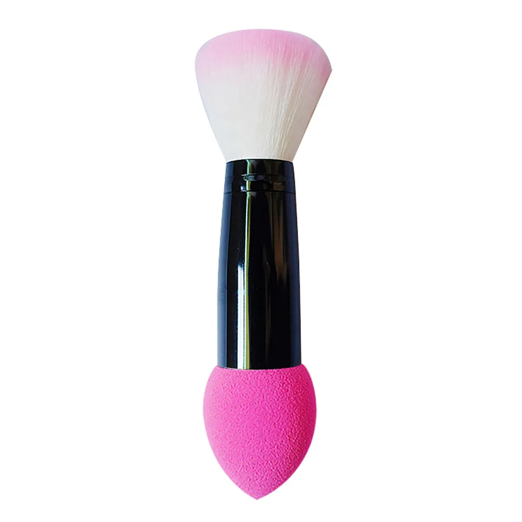 Горячая Мода Новый 1 шт. профессиональная Румяна нейлоновая Кисть для макияжа две