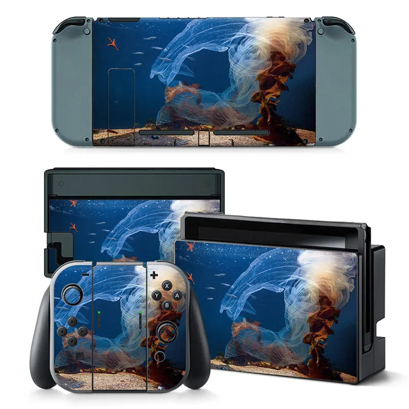 Небесная картинка для консолей переключателей и наклеек контроллера Виниловая