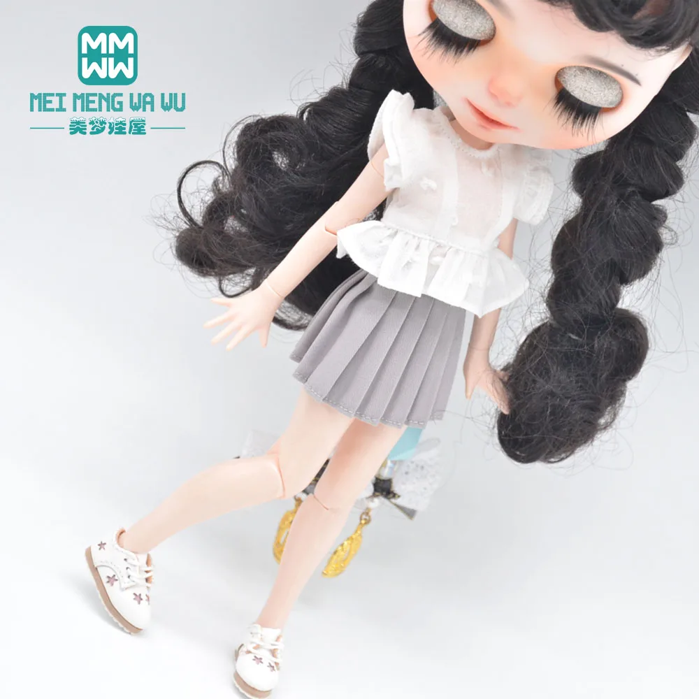 

Blyth clothes Fashion miniskirt khaki, pink, black, blue for 28-30cm Azone OB23 OB24 doll accessories