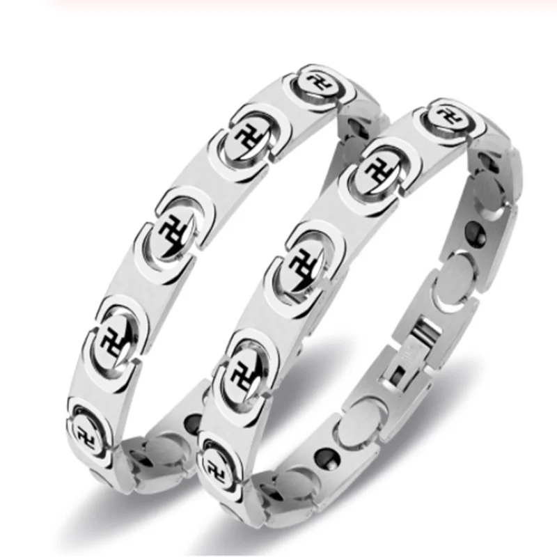 2 шт./19 5 см мужской металлический модный браслет-сластика браслет-цепочка из