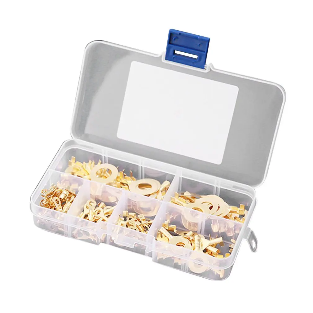 150 шт. круглые наконечники кабельные медные обжимные Кабельный соединитель