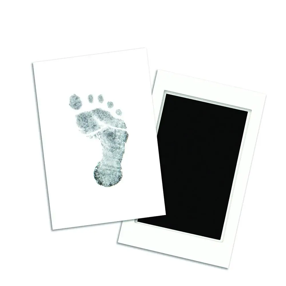 

Отпечаток пальца для новорожденного ребенка, чернильный коврик для чистки с печатной бумагой