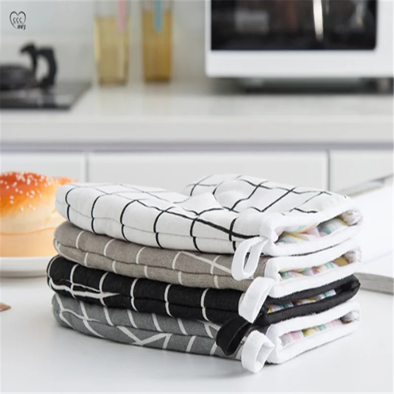 

Ovens Heat-insulating Anti-scald and High-temperature Thickened Microwave Oven Gloves Baking Tools Kitchen Accessories Cooking