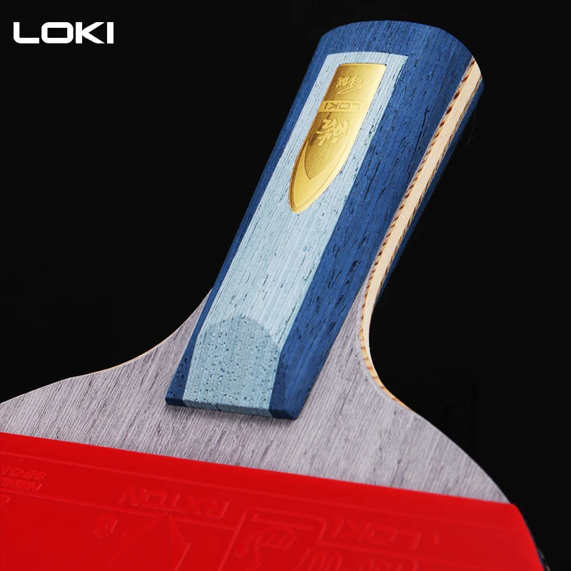LOKI Wang Hao памятная Золотая версия ракетка для настольного тенниса 7 фанерная