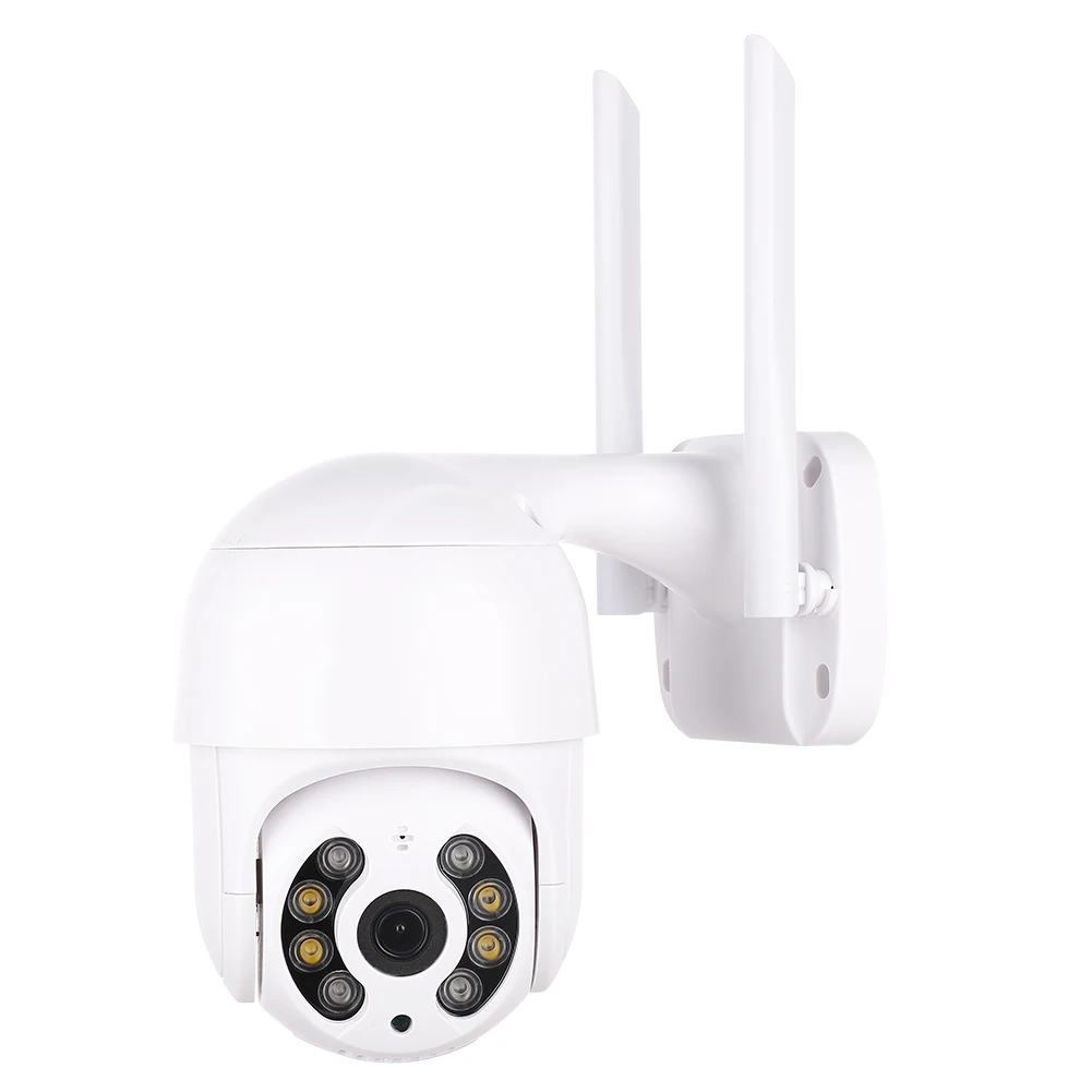 Hd 1080p Беспроводная Ai камера наружная скоростная Купольная Wi Fi Ip 2mp H.265 аудио Ptz