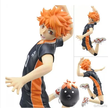 Haikyuu! Экшн фигурка Hinata Syouyou 10 # Kageyama Tobio 9 AKARA TOMY Play Волейбол ПВХ Коллекционная модель