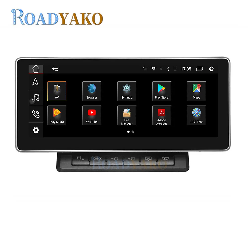 Автомобильный радиоприемник 10 25 дюймов Android 0 для AUDI Q7 2006-2009 A6 2005-2009 2G MMI стерео