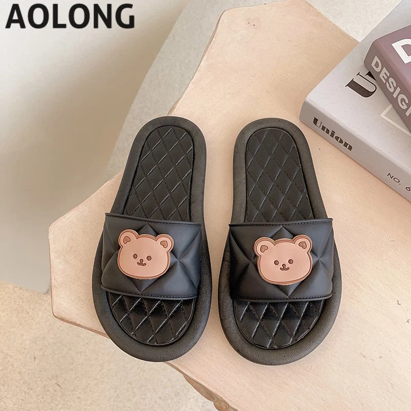 

Summer Slippers Shoes Women Cute Open Toe Low Platform Flip Flops for Women house indoor Flat Beach slides women 2022 new