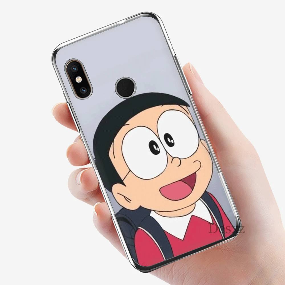 Чехол для мобильного телефона Xiaomi Redmi Note 7 6 5 Pro 4 4X 5A защитный чехол Doraemon A Bear |