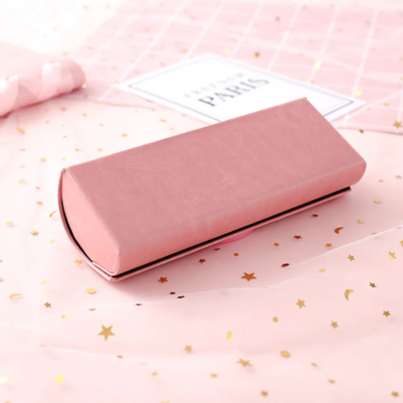 1 шт. креативная мультяшная оправа для очков Чехол розовый милый школьный футляр