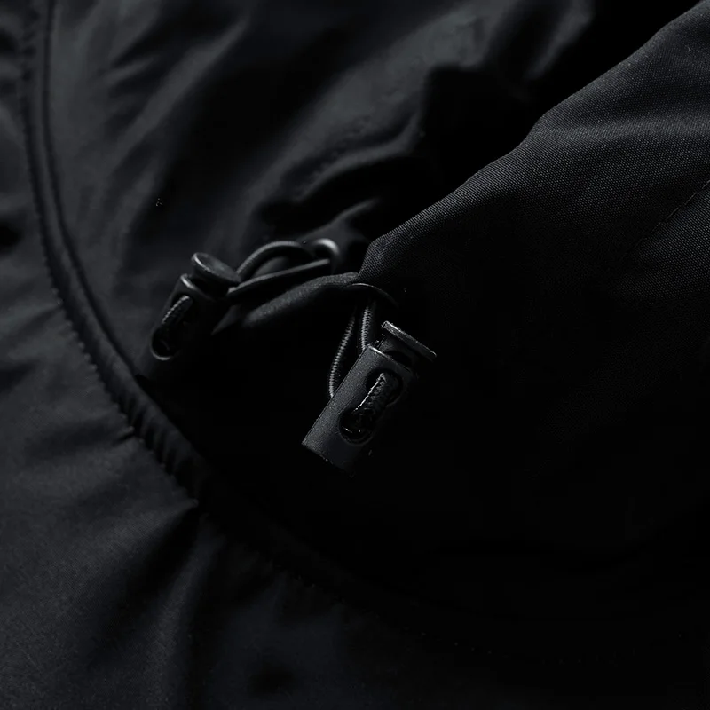

Mens Spring New Style Hoodie Casual Stand Collar Contrasting Color Half-Open Zipper Loose Street Style Youth Hoodie With Hood