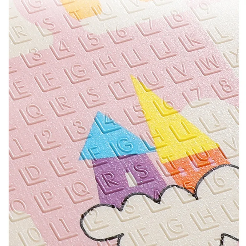 Складной детский двусторонний игровой коврик XPE Puzzle Детский коврик Tapete Infantil комната ползающий коврик нетоксичный Детский ковер Brinquedos