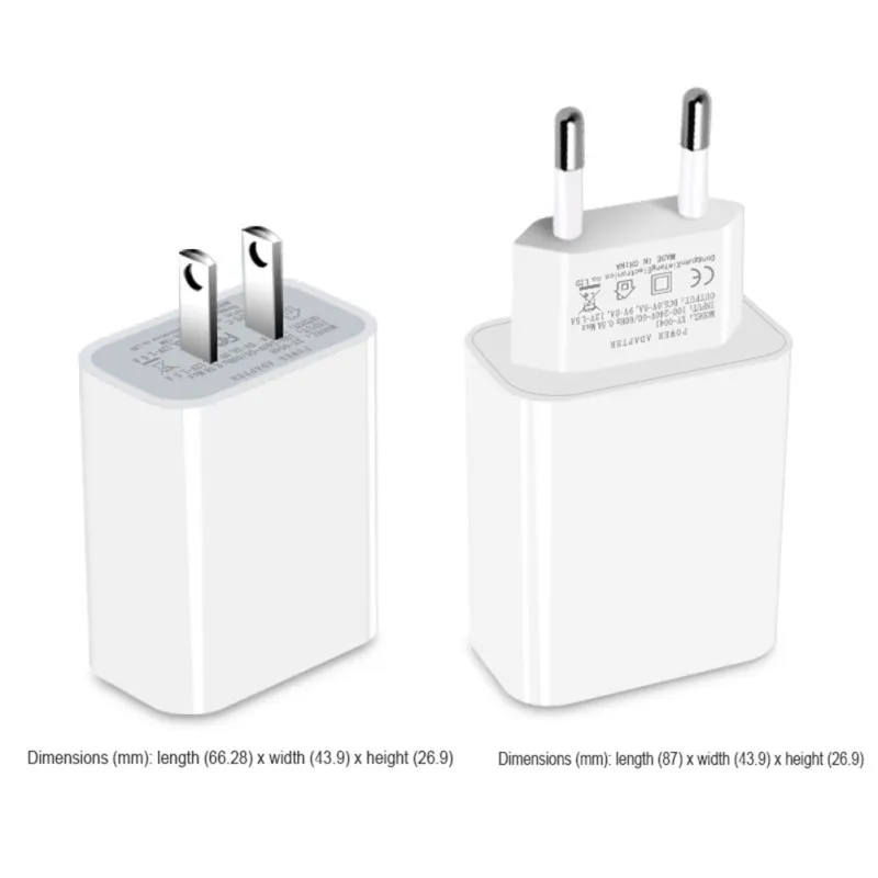 

USB PD Charger 18W Quick Charge 3.0 PD 2.0 USB Type C Fast Charger For iPhone 12 11 Xiaomi Mobile Phone Charger For Macbook