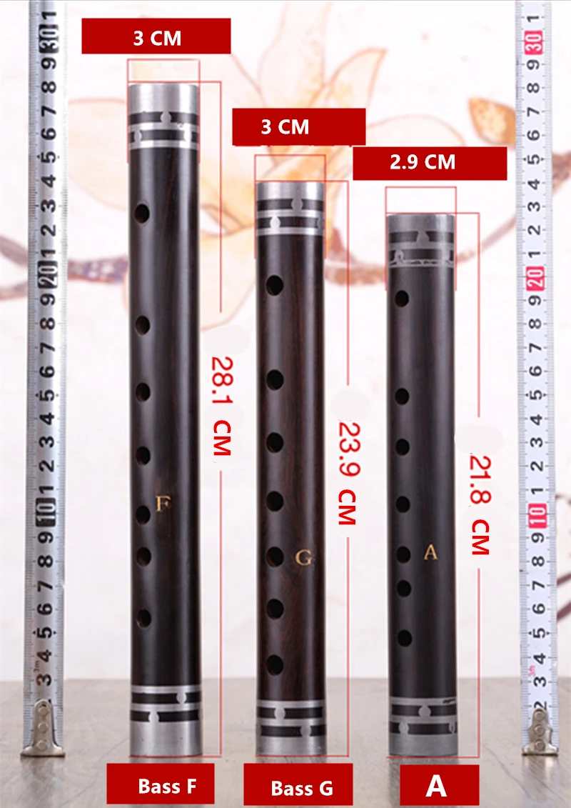 Трубка SevenAngel Guan Zi китайский Национальный музыкальный инструмент черное дерево