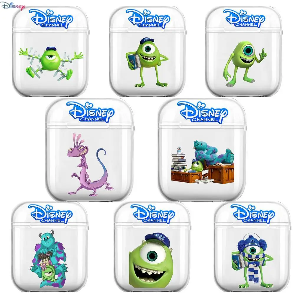 

2021 Disney's New Monster University Soft Silicone Cases For Airpods 1/2 Protective Bluetooth Wireless Earphone Cover For Air P