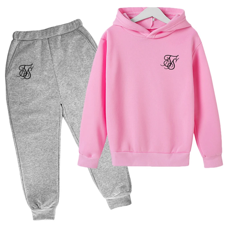 

Spring Autumn Baby Boys Girls Cotton Clothes Children Hoodies Sweatpants 2Pcs Sets Kids Fashion Toddler Casual Print Tracksuits