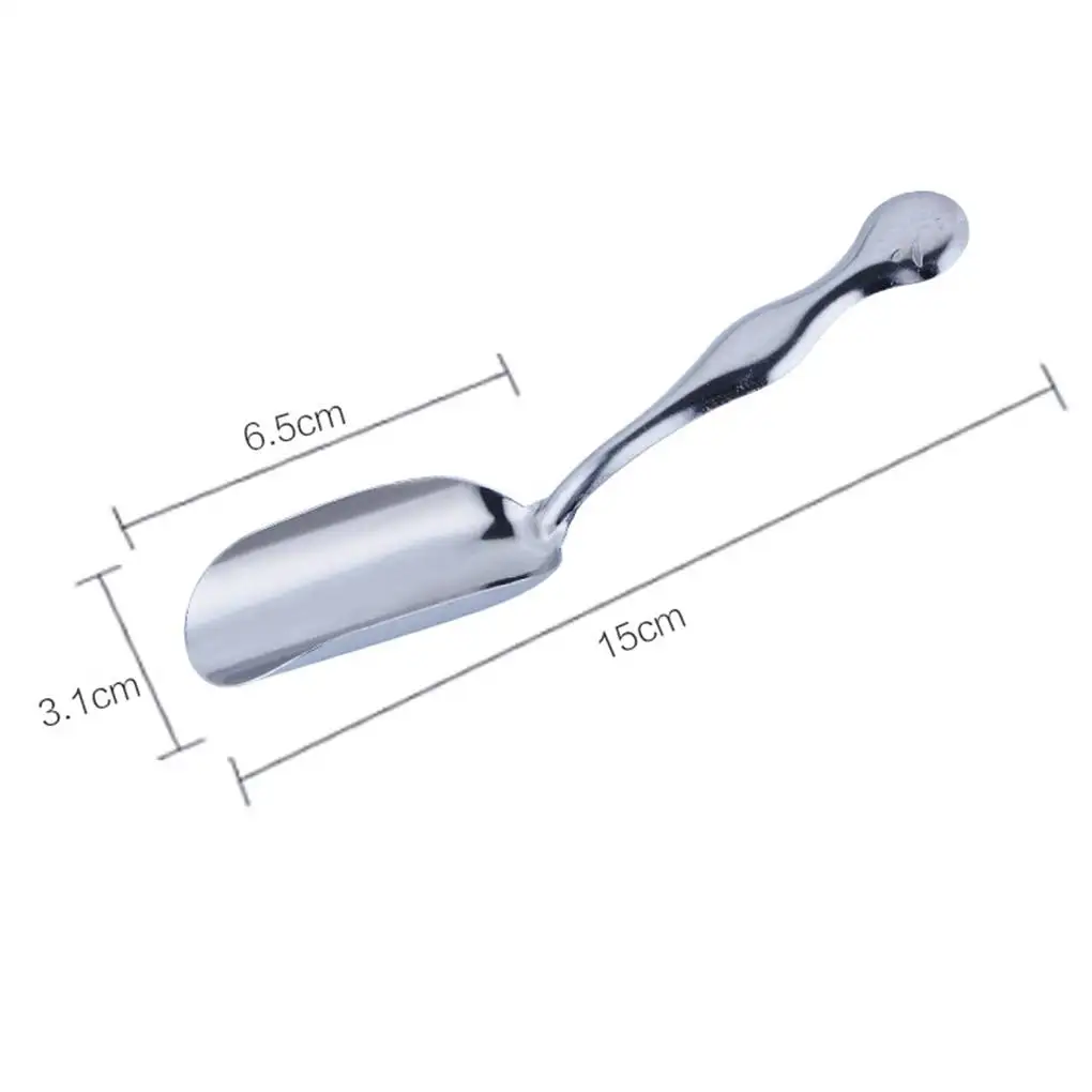 

Stainless Steel Small Curved Tea Spoon Food Grade Wear-resistant Rustproof Teaware Non-slip Handle Teaspoon Dessert