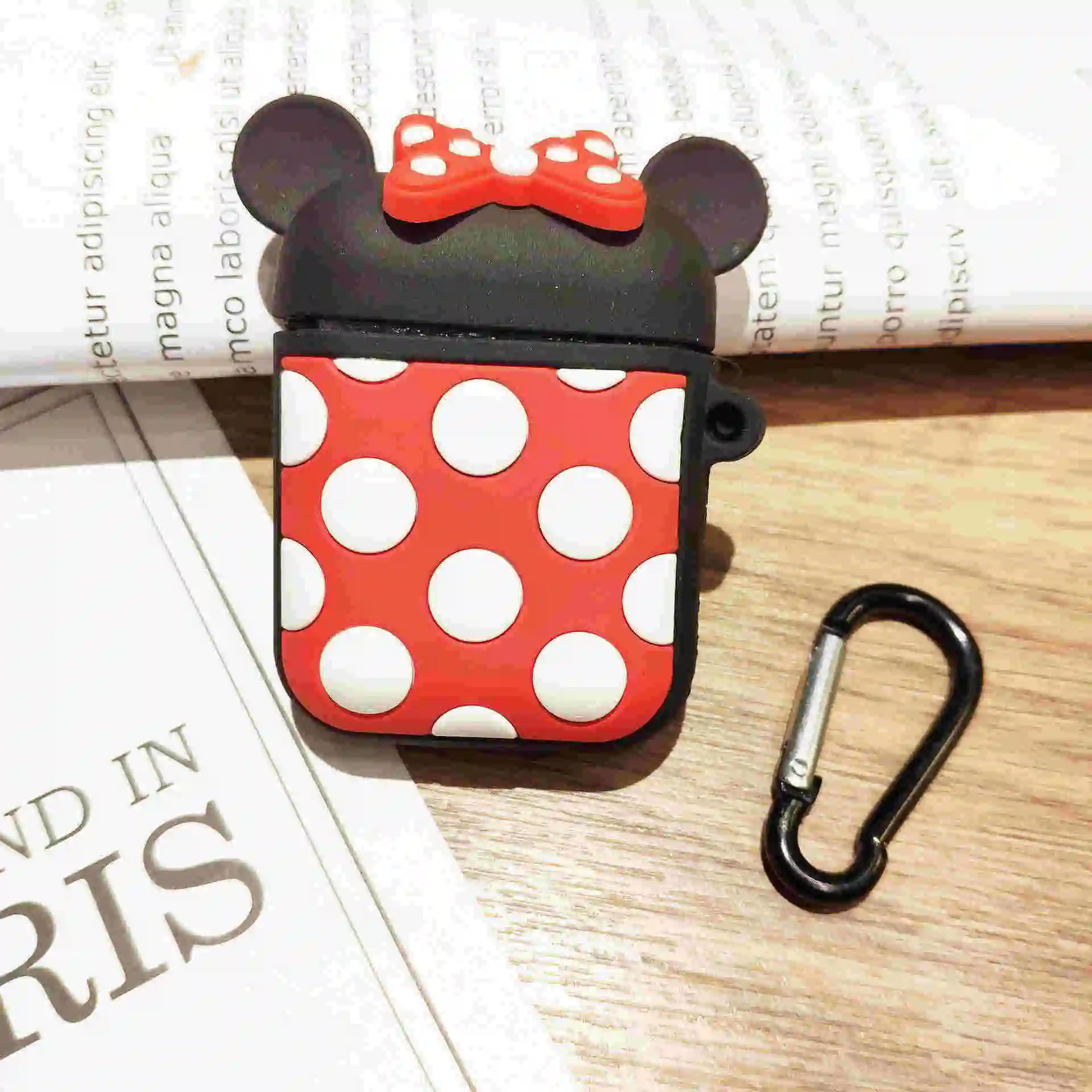 Disney домашняя одежда с Минни Маус из мультфильма беспроводная гарнитура