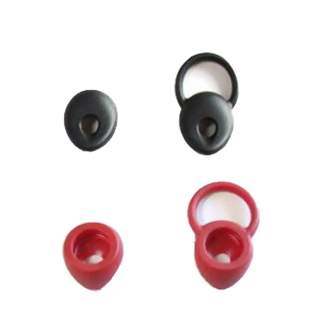 Универсальные силиконовые наушники 4 пары гелевые накладки для наушников