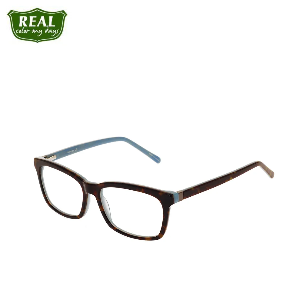 Настоящие сверхлегкие винтажные ацетатные очки оправа для очков студентов