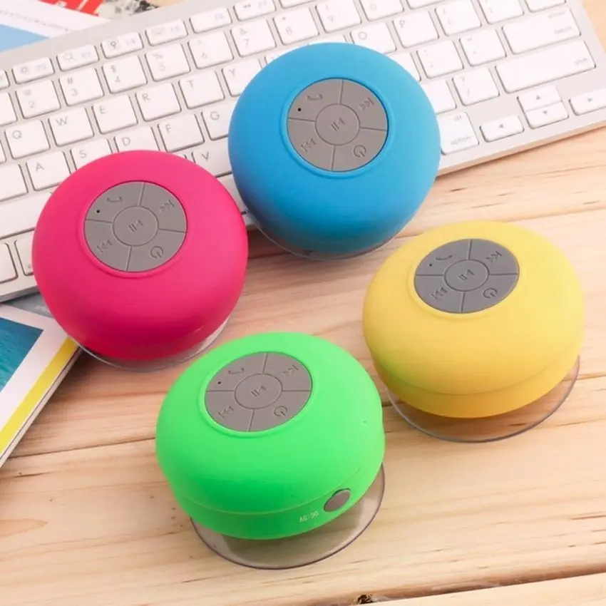 Bluetooth Водонепроницаемая Беспроводная портативная мини-Колонка для душа и