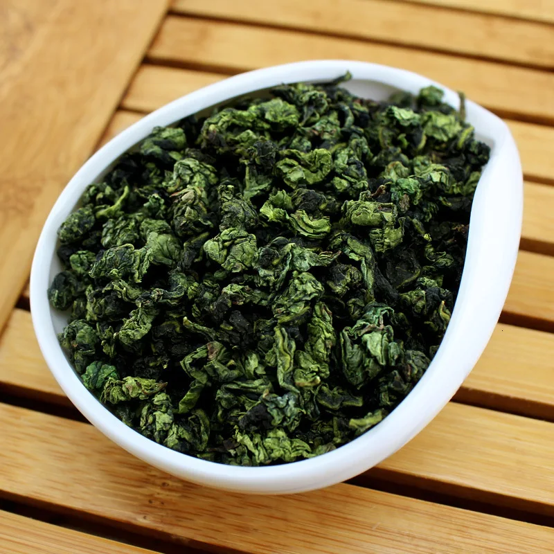 Китайский натуральный зеленый органический чай Tie Guan Yin Улун AA освежающий