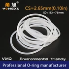 Силиконовое уплотнительное кольцо 1 шт.лот, силиконовоеVMQ cs2.65мм ID5361,5677175*2,65 мм, уплотнительное кольцо, Уплотнительная резиновая прокладка, водонепроницаемые кольца, шайба
