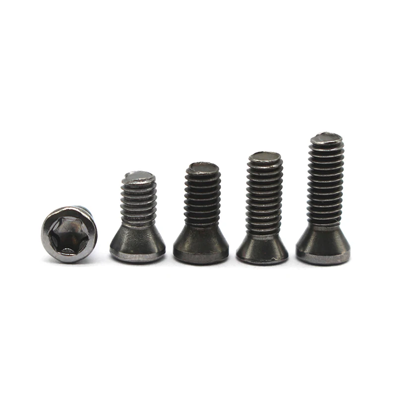 50 шт. m1.8 m2 m2.2 m2.5 m3 m3.5 m4 CNC вставной винт Torx для замены твердосплавные вставки