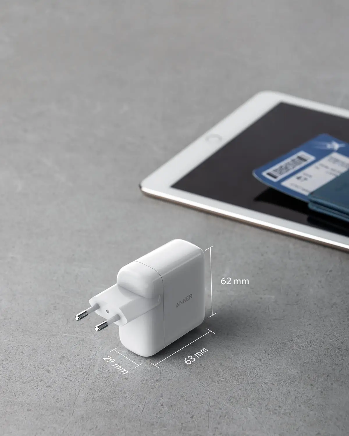 anker 36w 2 port piq 3 0 type c wall charger powerport iii duo foldable plug power delivery for iphone 1111 pro and more free global shipping