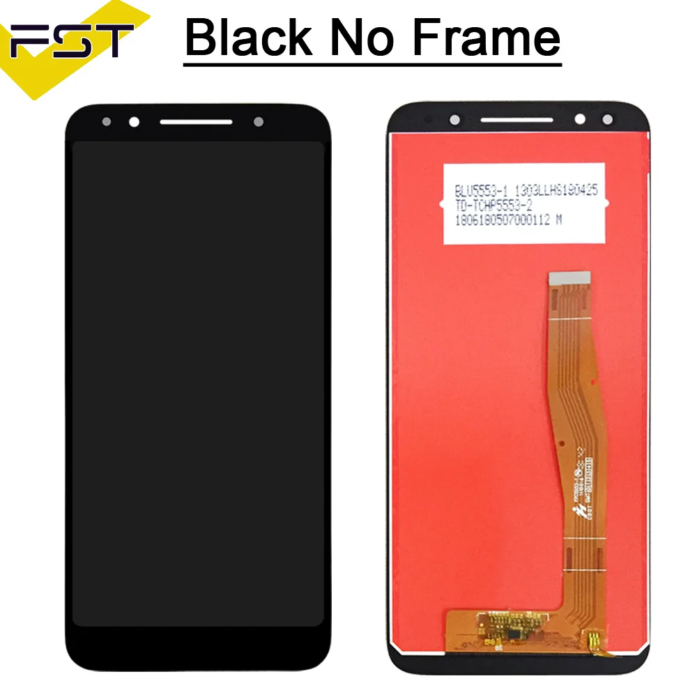 Black No Frame 5,5 ''для Vodafone Smart N9 VFD-720 VFD 720 VFD720 ЖК-дисплей+ сенсорный экран для телефона дигитайзер в сборе запасные части с инструментами - Цвет: Black No Frame