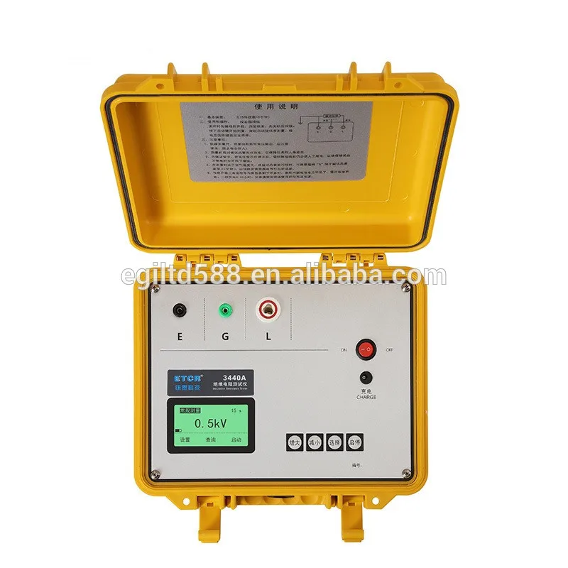 

ETCR3440A Insulation Resistance Tester