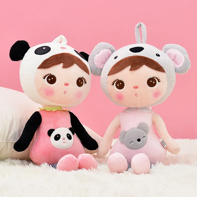 

45cm kawaii Stuffed Plush Animals Cartoon Kids Toys for Girls Children Boys Kawaii Baby Plush Toys Koala Panda Baby Doll