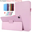 Чехол-подставка для Huawei Matepad T10S, AGS3-L09, AGS3-W09, Matepad T10, 10,1 дюйма, из искусственной кожи, 9,7