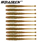 Рыболовная Приманка в виде червя, 6 см, 0,6 г, 10 шт.