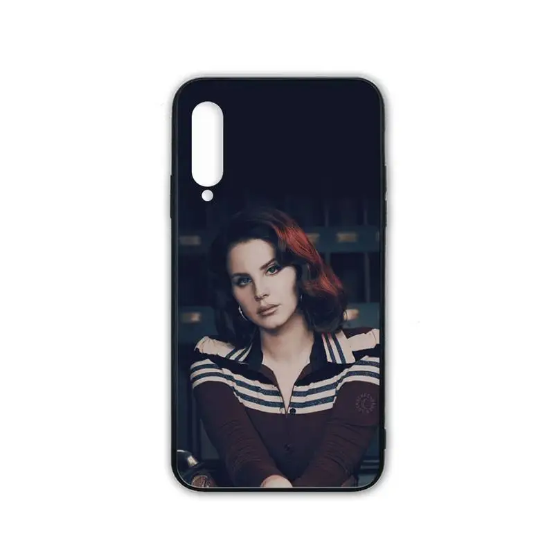 

Lana Del Rey Silicone Black Case Coque For Samsung Galaxy A6 A7 2017 2018 A9 A10 A20 A30S A40 A50 A70 A80 Cover