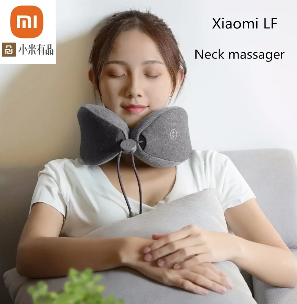 

Original xiaomi LF Neck Massage Pillow, Neck Relax Muscle Therapy Massager Sleep pillow for office ,home and travel.