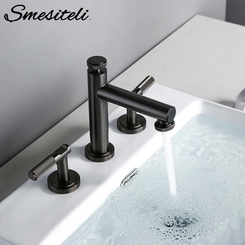 Смеситель для ванной Smesiteli с тройным отверстием|Смесители бассейна| |