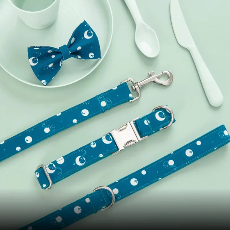 Персонализированный ошейник для домашних питомцев с изображением слона прочный