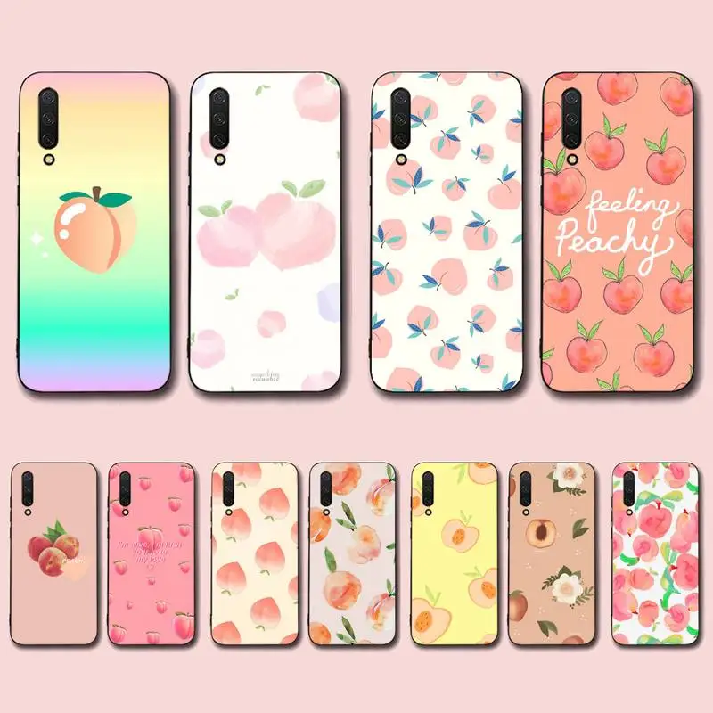 

Yinuoda Summer day Peaches Phone Case for Xiaomi mi 5 6 8 9 10 lite pro SE Mix 2s 3 F1 Max2 3