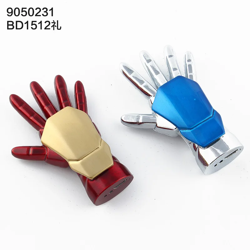 

Cool USB Charging Creative Personality Electric Lighter New Toy Energy Hand Thor Hammer Keychain Cigarette Lighter Arc Lighter