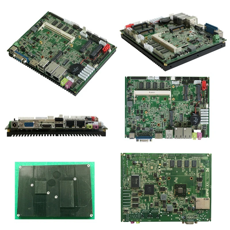 Мини-материнская плата itx 2 * SATA мини-ноутбук Встроенная Материнская Intel Atom N2800
