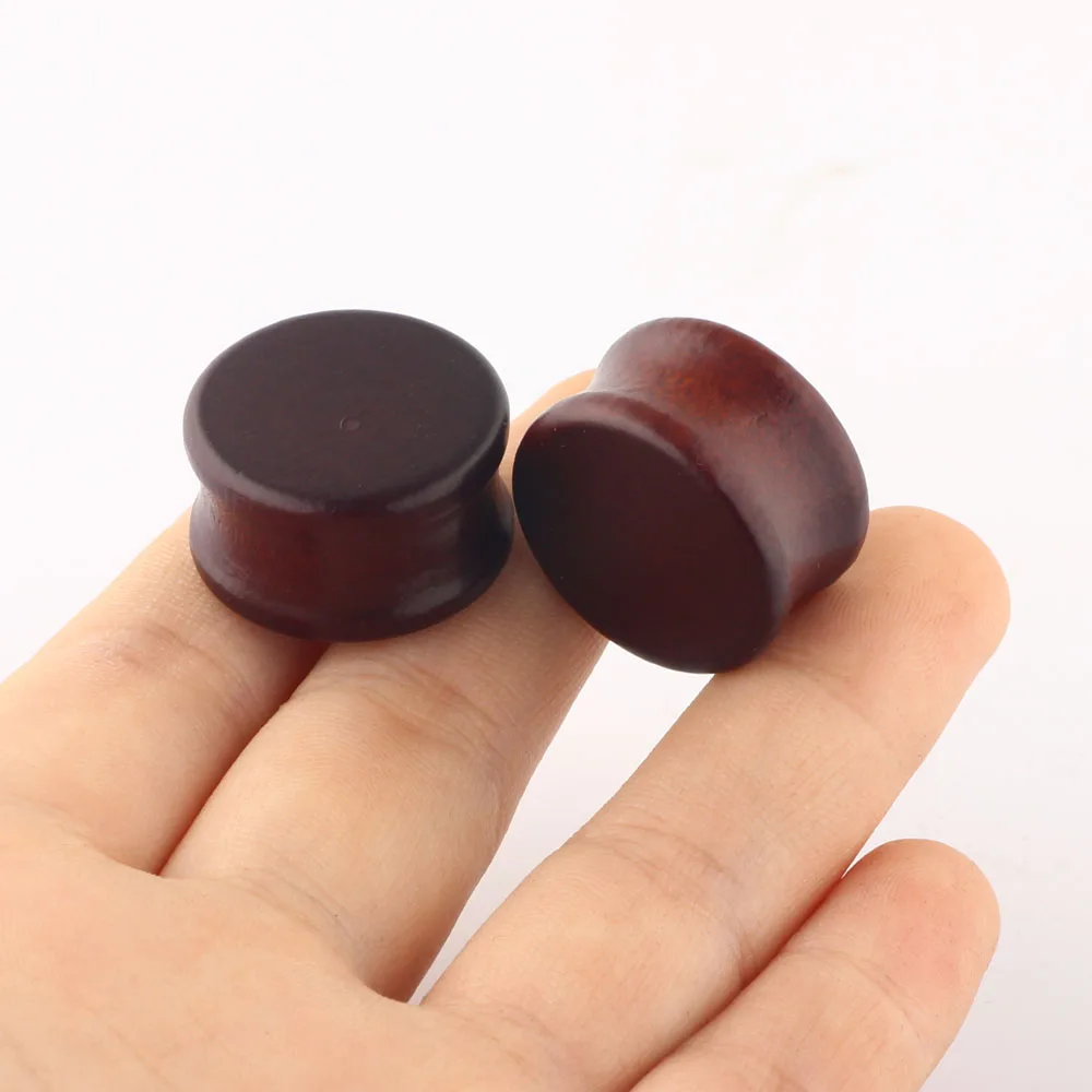 Расширители для ушей TIANCIFBYJS натуральные органический деревянный 7-20 мм |