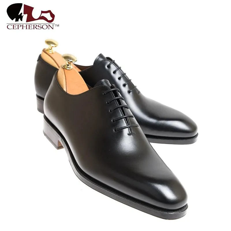 

Oxford Handmade Best Men Business Shoes Genuine Leather Wedding Formal Designer Fashion Dress Shoes for Men